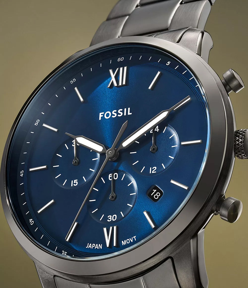 Reloj Fossil Neutra para caballero pulsera de metal