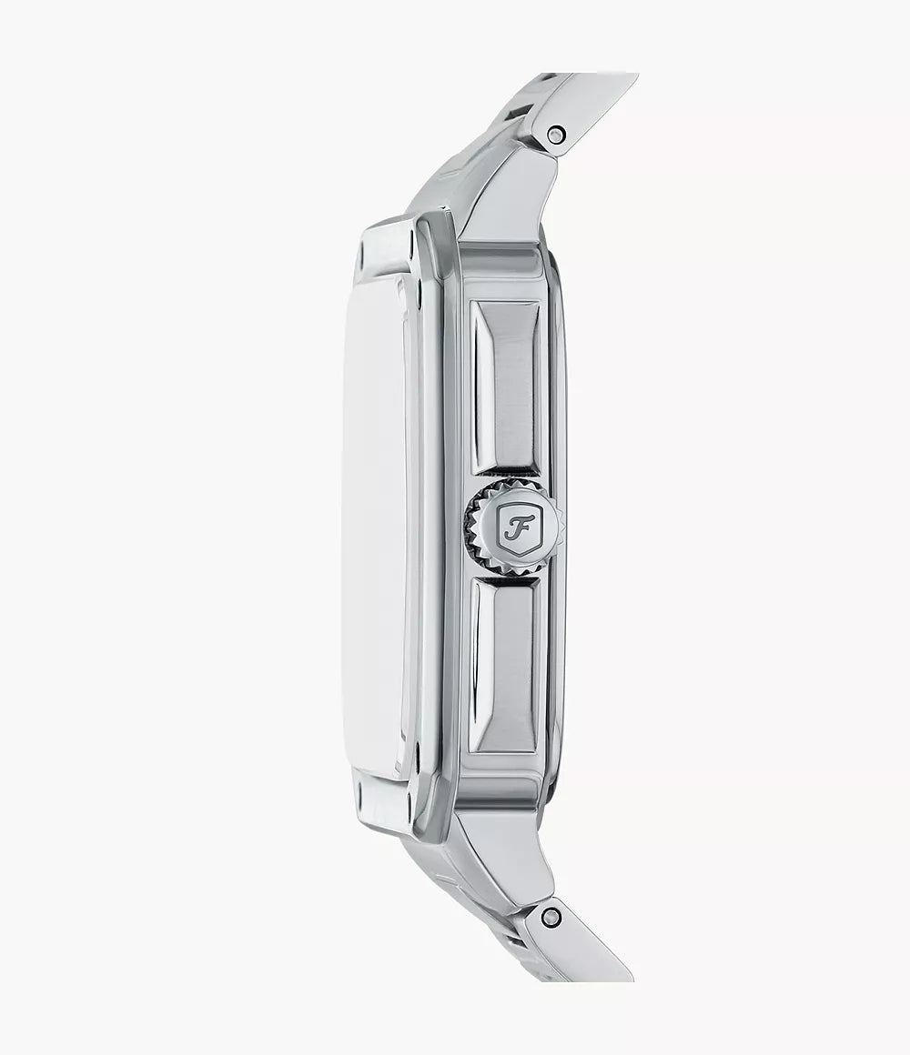 Reloj Fossil Crosby de caballero pulsera de metal 42 mm