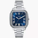 Reloj Fossil Crosby de caballero pulsera de metal 42 mm