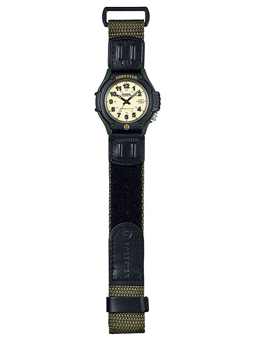 FT-500 Reloj Casio para Hombre Pulsera de Tela Análogo Forester Illuminator