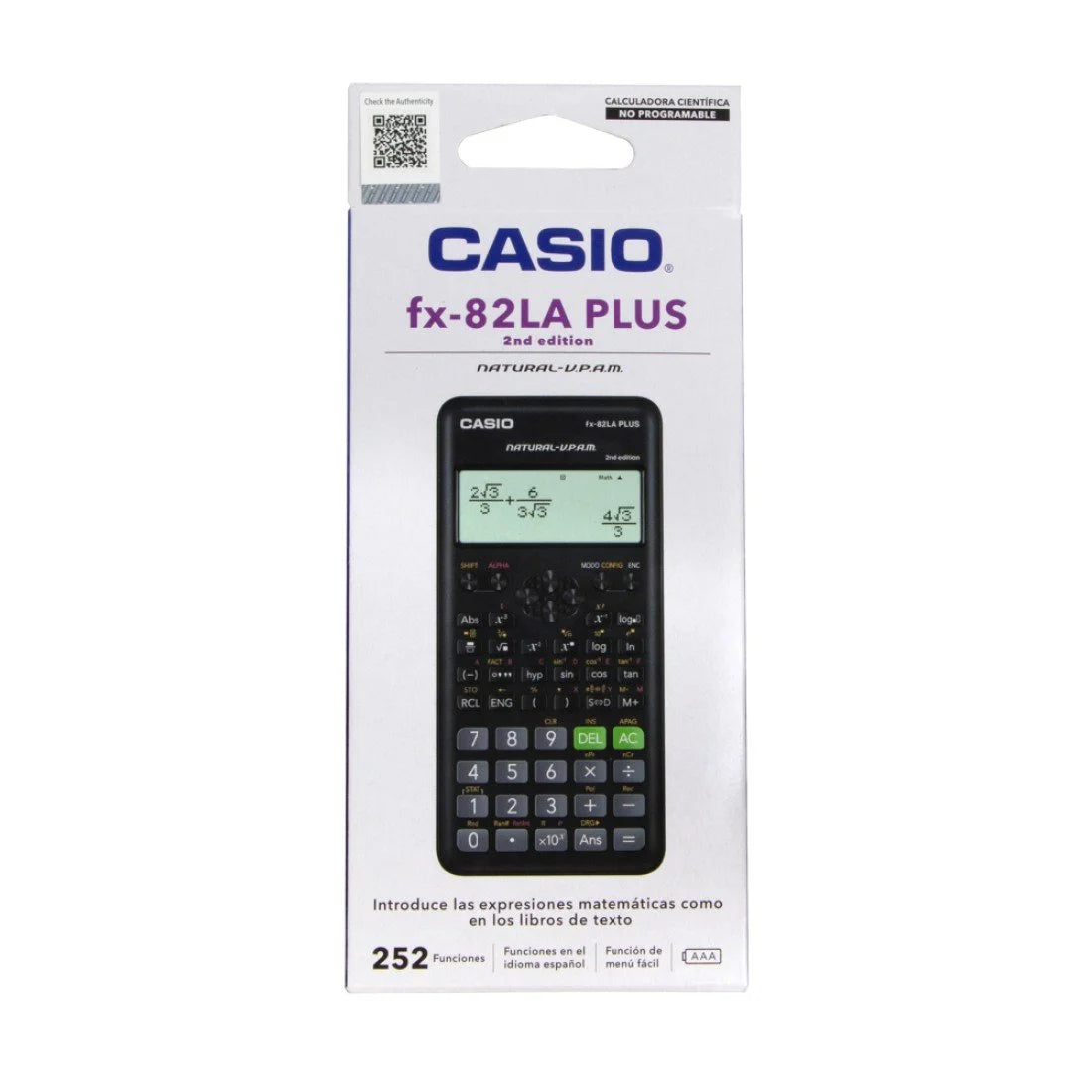 FX-82LAPLUS2 Calculadora Casio Cientifica