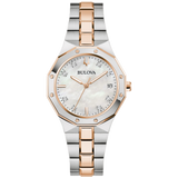 98P235 Reloj Bulova Prestige Diamond de dama correa de metal