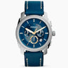 Reloj Fossil Machine de hombre pulsera de cuero 42 mm