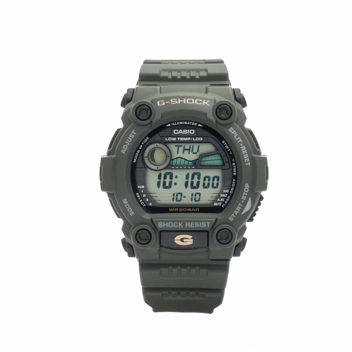 G-7900 Reloj G-Shock Pulsera de Caucho para Hombre Digital