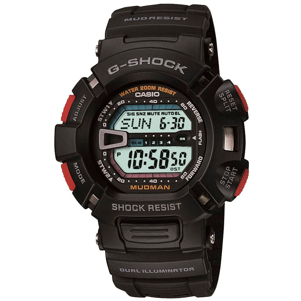 G-9000 Reloj G-Shock Pulsera de Caucho para Hombre Digital
