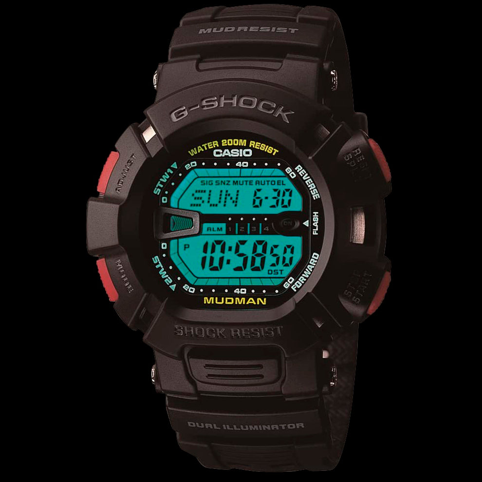 G-9000 Reloj G-Shock Pulsera de Caucho para Hombre Digital