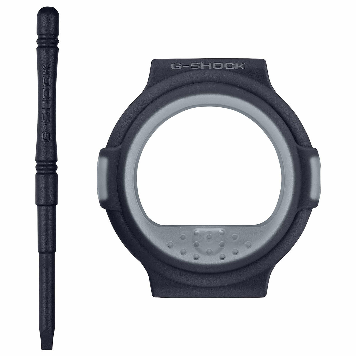 G-B001 G-Shock Reloj Digital de Caucho para Caballero con Bisel Intercambiable