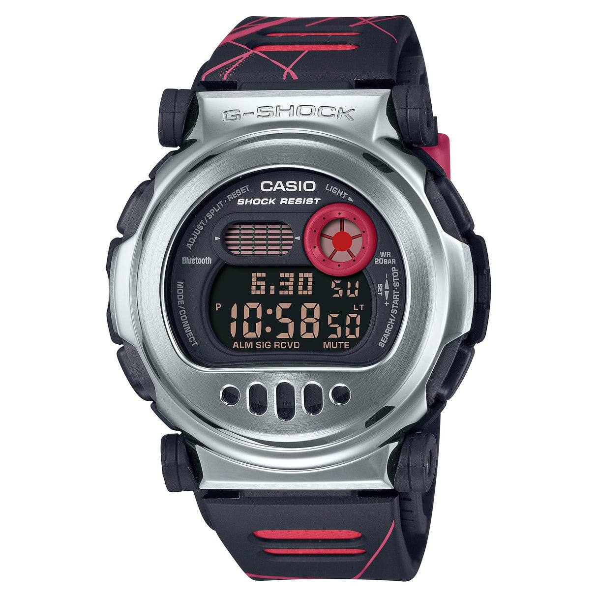 G-B001 G-Shock Reloj Digital de Caucho para Caballero con Bisel Intercambiable