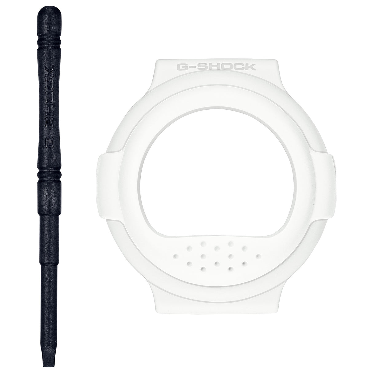 G-B001 G-Shock Reloj Digital de Caucho para Caballero con Bisel Intercambiable