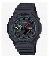 GA-B2100MF-1A Reloj G-Shock Doble Hora para Hombre pulsera de Caucho