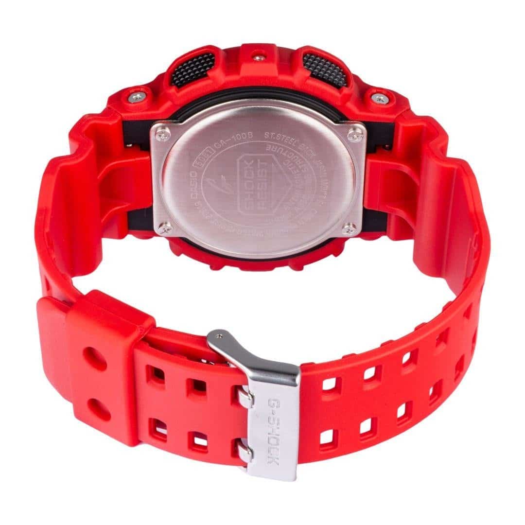 GA-100 Reloj G-Shock Pulsera de Caucho para Hombre Digita y Análogo