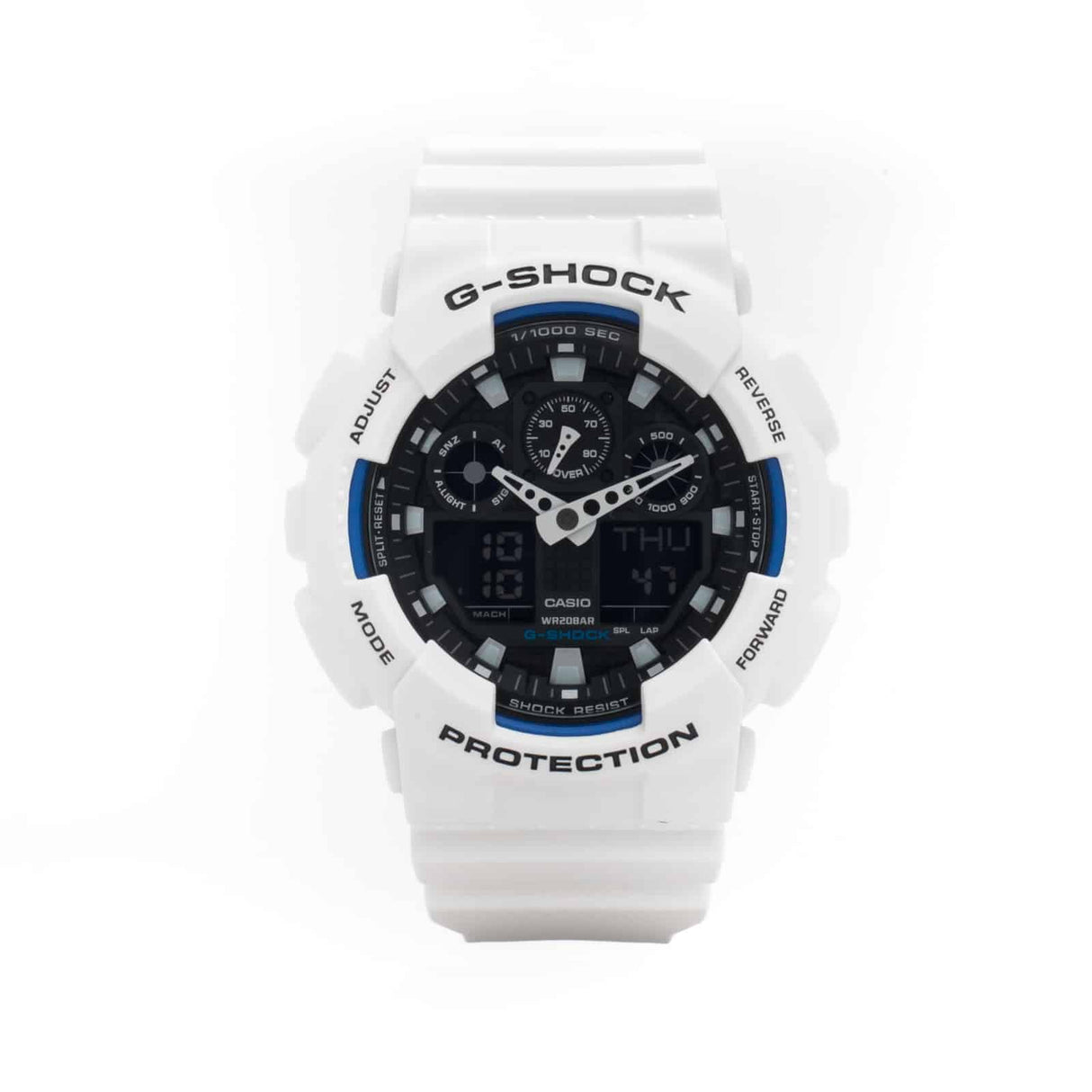 GA-100 Reloj G-Shock Pulsera de Caucho para Hombre Digita y Análogo