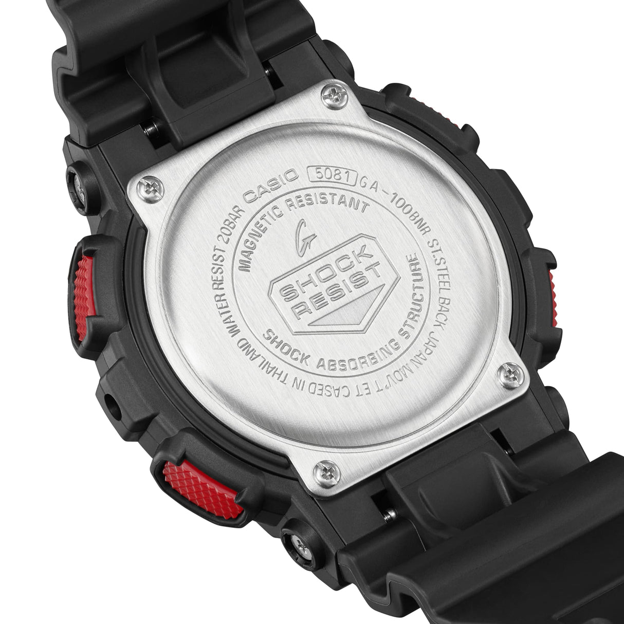 GA-100 Reloj G-Shock Pulsera de Caucho para Hombre Digita y Análogo