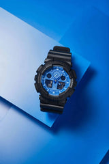 GA-100 Reloj G-Shock Pulsera de Caucho para Hombre Digita y Análogo