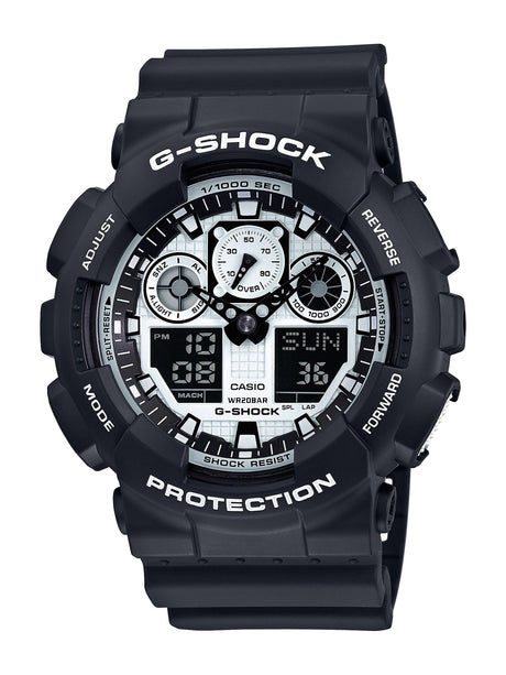 GA-100 Reloj G-Shock Pulsera de Caucho para Hombre Digita y Análogo