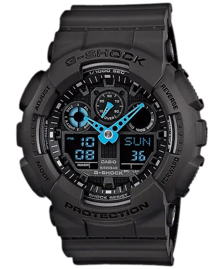 GA-100 Reloj G-Shock Pulsera de Caucho para Hombre Digita y Análogo