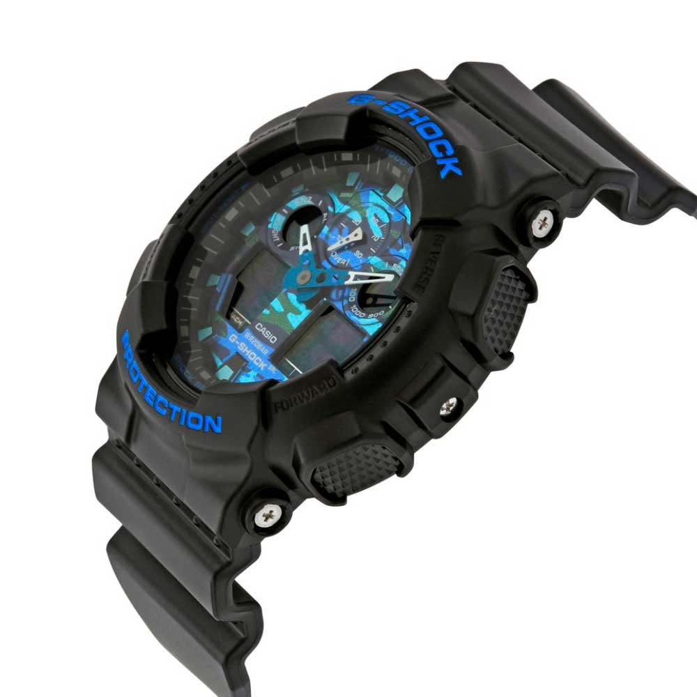 GA-100 Reloj G-Shock Pulsera de Caucho para Hombre Digita y Análogo