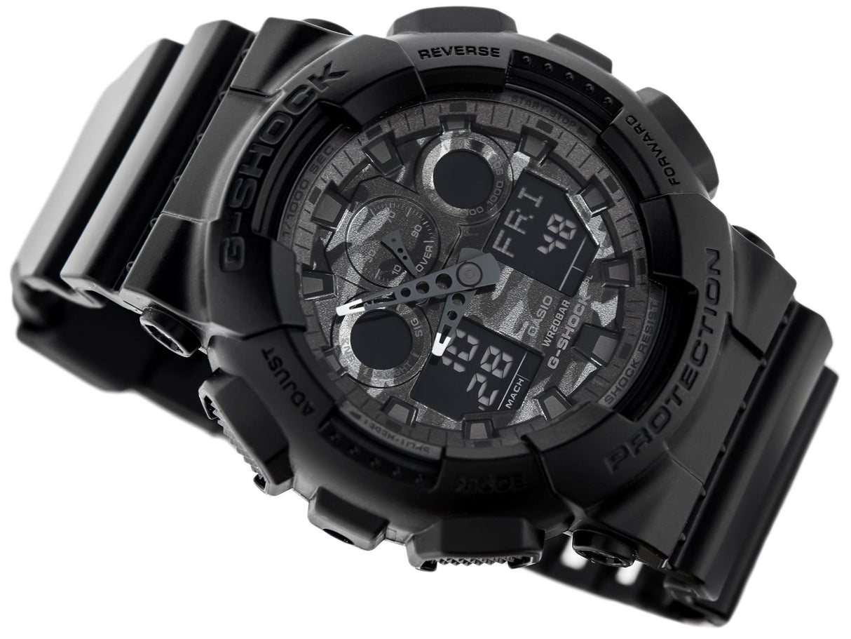 GA-100 Reloj G-Shock Pulsera de Caucho para Hombre Digita y Análogo