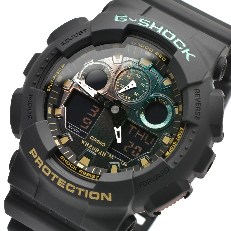 GA-100 Reloj G-Shock Pulsera de Caucho para Hombre Digita y Análogo