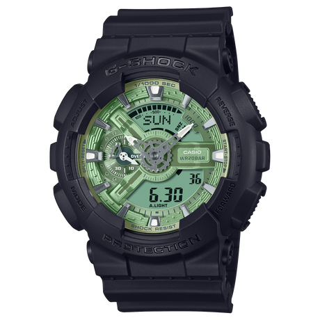 GA-110 Reloj G-Shock Pulsera de Resina para Hombre Doble hora