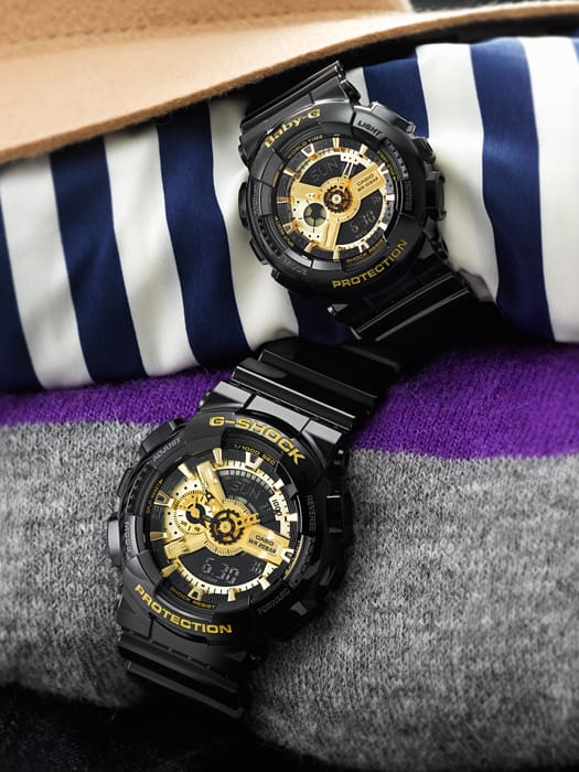 GA-110 Reloj G-Shock Pulsera de Resina para Hombre Doble hora
