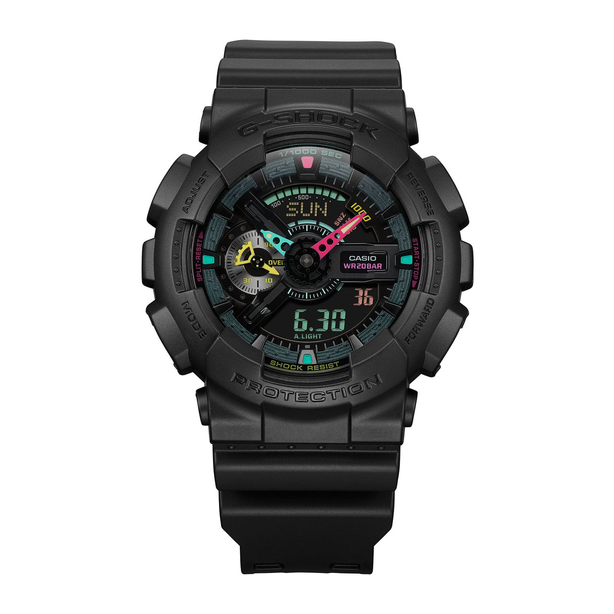 GA-110 Reloj G-Shock Pulsera de Resina para Hombre Doble hora