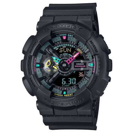 GA-110 Reloj G-Shock Pulsera de Resina para Hombre Doble hora