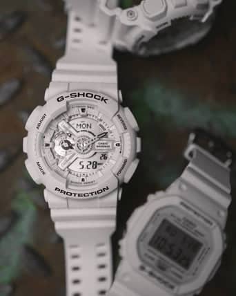 GA-110 Reloj G-Shock Pulsera de Resina para Hombre Doble hora