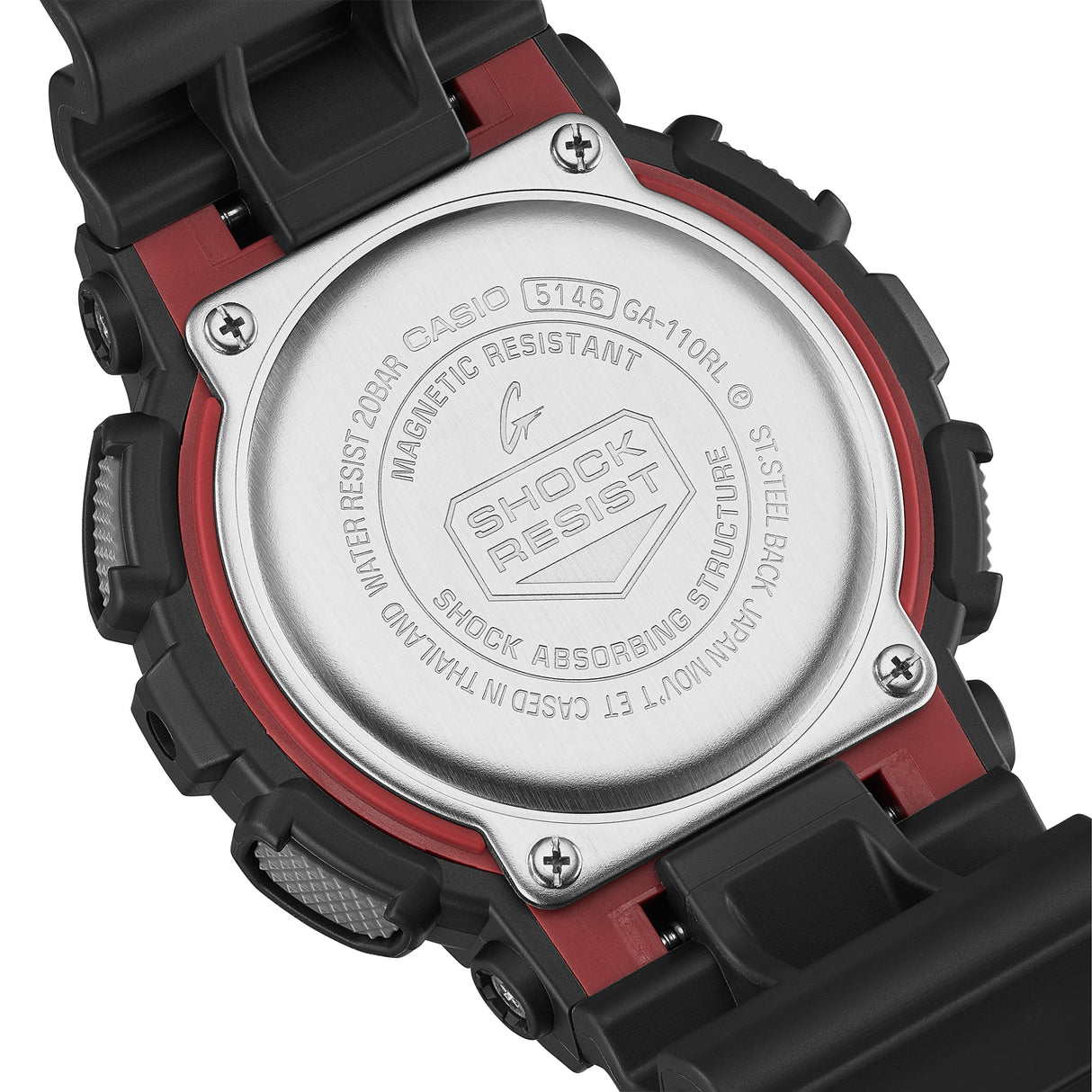 GA-110 Reloj G-Shock Pulsera de Resina para Hombre Doble hora