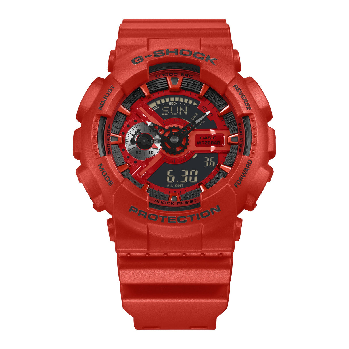 GA-110 Reloj G-Shock Pulsera de Resina para Hombre Doble hora