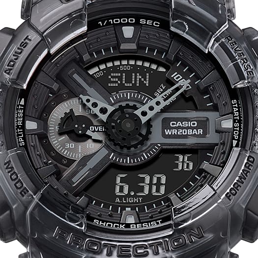 GA-110 Reloj G-Shock Pulsera de Resina para Hombre Doble hora