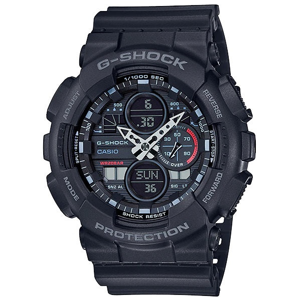 GA-140 Reloj G-Shock Pulsera de Goma para Hombre Doble hora