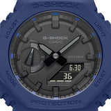 GA-2100 Reloj G-Shock Pulsera de Caucho para Hombre Doble hora