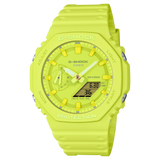 GA-2100 Reloj G-Shock Pulsera de Caucho para Hombre Doble hora