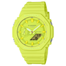 GA-2100 Reloj G-Shock Pulsera de Caucho para Hombre Doble hora