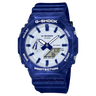 GA-2100 Reloj G-Shock Pulsera de Caucho para Hombre Doble hora