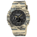 GA-2100 Reloj G-Shock Pulsera de Caucho para Hombre Doble hora