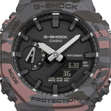 GA-2100 Reloj G-Shock Pulsera de Caucho para Hombre Doble hora