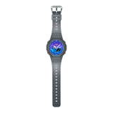 GA-2100 Reloj G-Shock Pulsera de Caucho para Hombre Doble hora