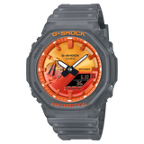 GA-2100 Reloj G-Shock Pulsera de Caucho para Hombre Doble hora