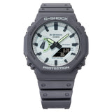 GA-2100 Reloj G-Shock Pulsera de Caucho para Hombre Doble hora