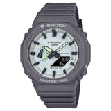 GA-2100 Reloj G-Shock Pulsera de Caucho para Hombre Doble hora