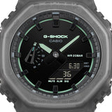 GA-2100 Reloj G-Shock Pulsera de Caucho para Hombre Doble hora
