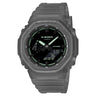 GA-2100 Reloj G-Shock Pulsera de Caucho para Hombre Doble hora