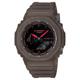 GA-2100 Reloj G-Shock Pulsera de Caucho para Hombre Doble hora