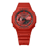 GA-2100 Reloj G-Shock Pulsera de Caucho para Hombre Doble hora
