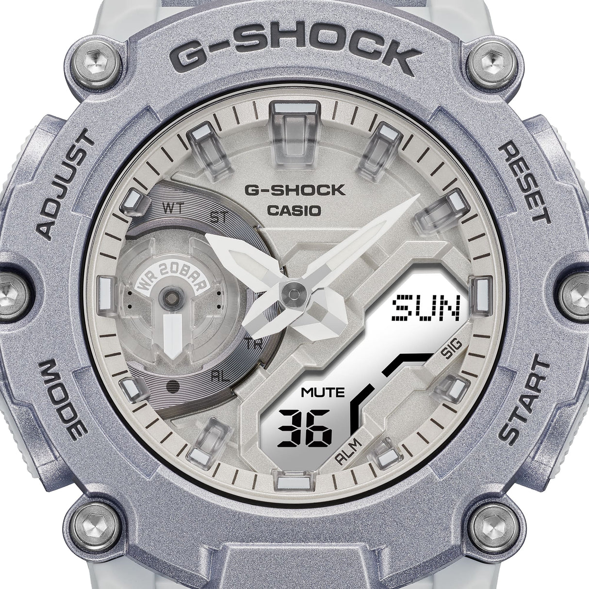 GA-2200 Reloj G-Shock Pulsera de Caucho para Hombre Digita y Análogo