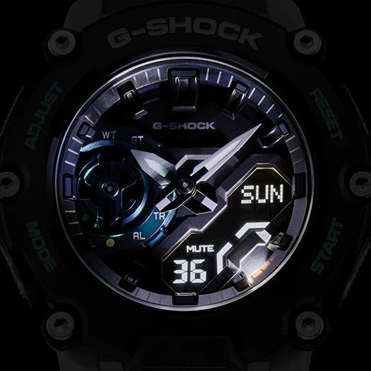 GA-2200 Reloj G-Shock Pulsera de Caucho para Hombre Digita y Análogo