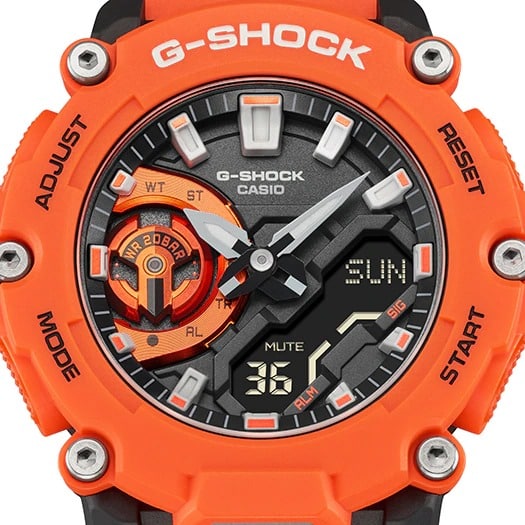 GA-2200 Reloj G-Shock Pulsera de Caucho para Hombre Digita y Análogo