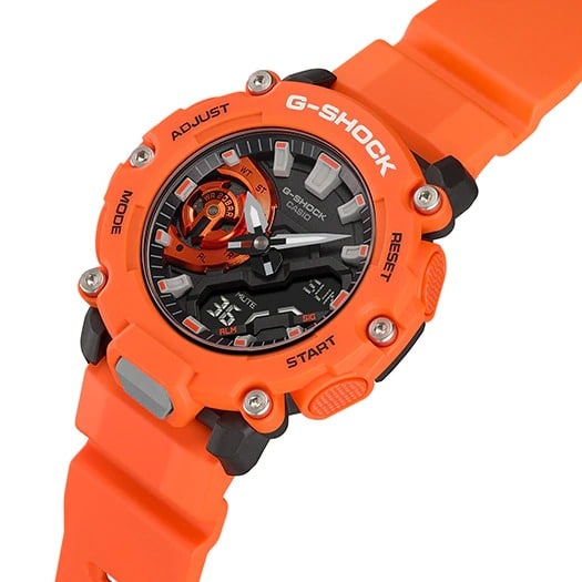 GA-2200 Reloj G-Shock Pulsera de Caucho para Hombre Digita y Análogo